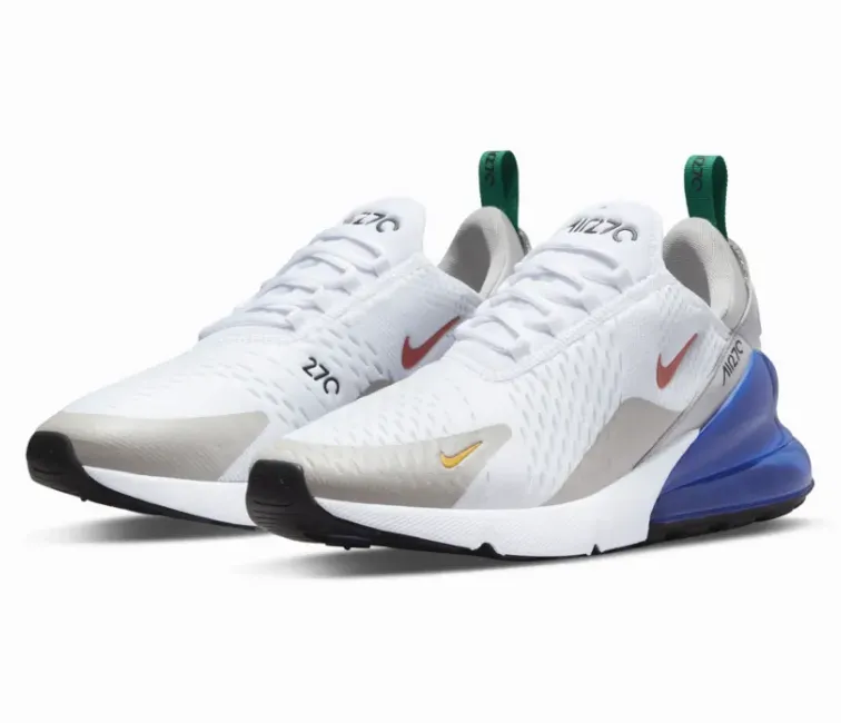 Men's Nike Air Max 270 (White/Multi) Beachfront Run