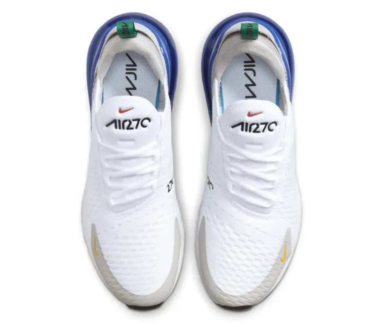 hydration packs AntiOdor Men's Nike Air Max 270 (White/Multi)