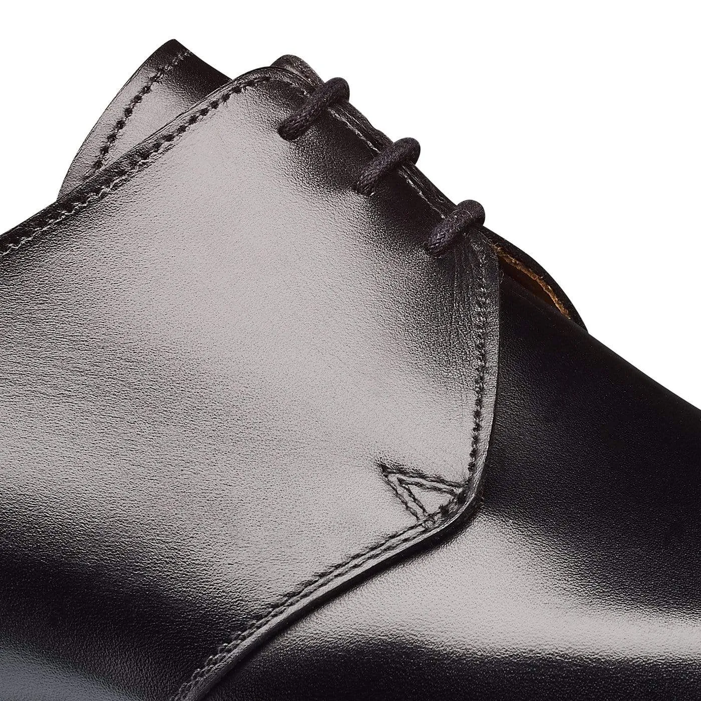 Highbury Black Calf Smooth Leather Premium Leather