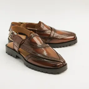 Easy Walk Shoes Casual Office Shoes Badshah - Brown Patina