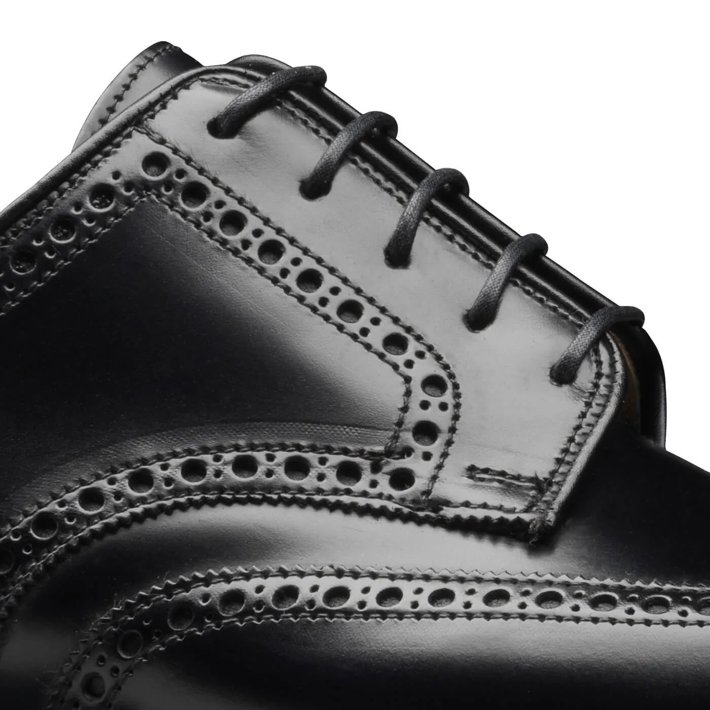 Comfortable Sole Pembroke Black Cavalry Calf Affordable Luxury Flat