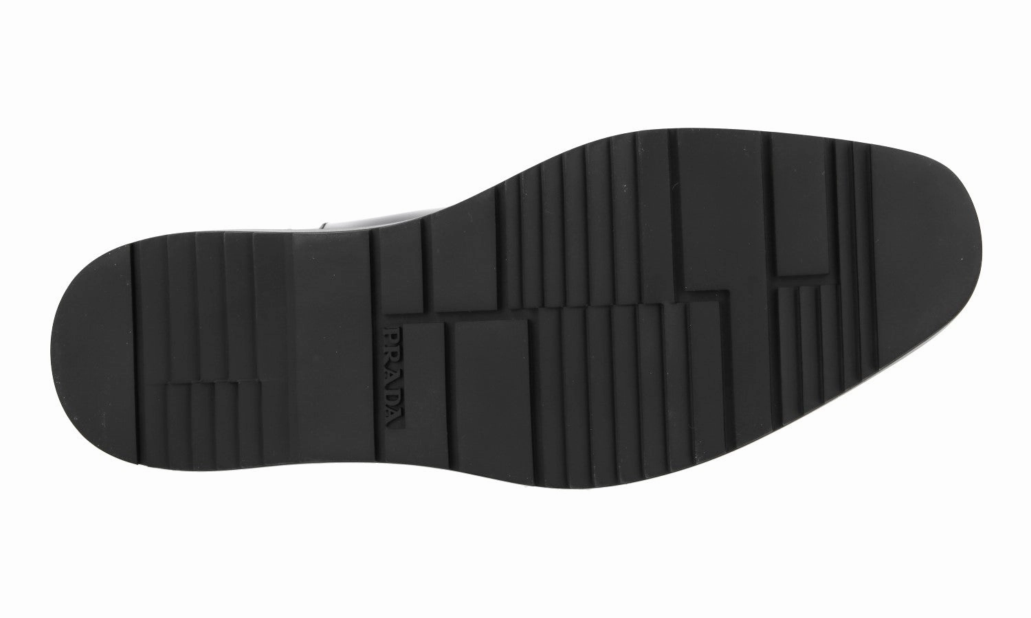 Prada Men's Black welt-sewn Leather Half-Boot 2TE127 Functional Step Timeless Comfort