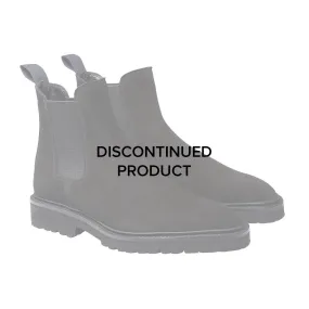 Versatile Sole Poppy Black Suede