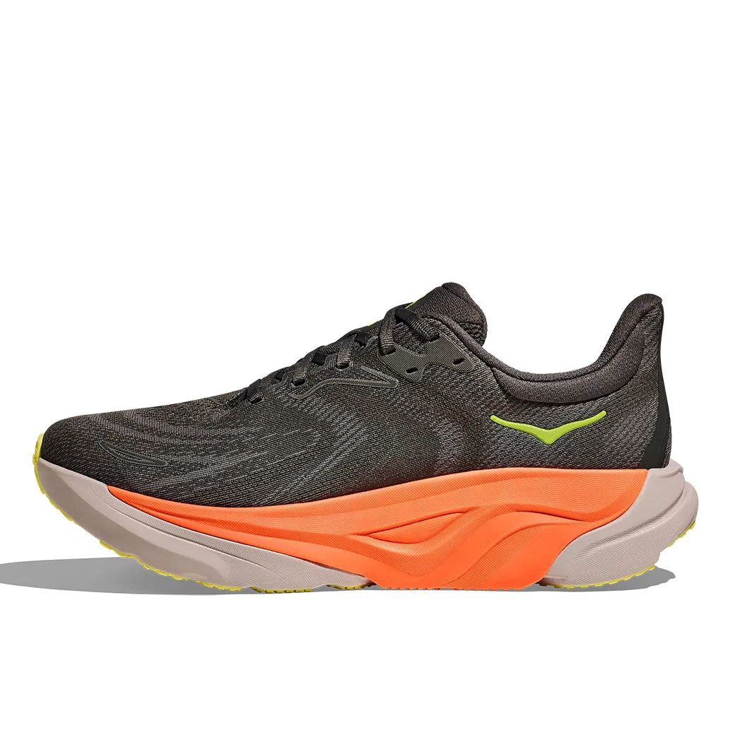 Foam Cushioning Mens Hoka Arahi 8 in Asphalt/ Gravel