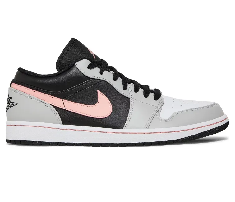 Men's Nike Air Jordan 1 Low (Black/Coral) Active Movement