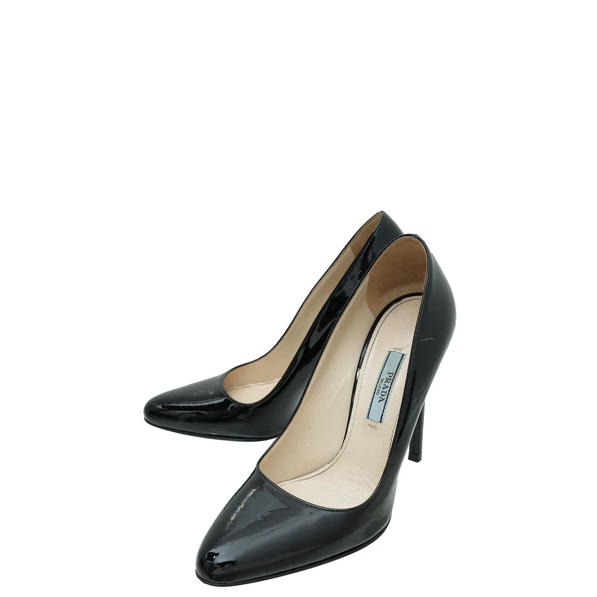 Sun Glow Dad Style Prada Black Pump 35
