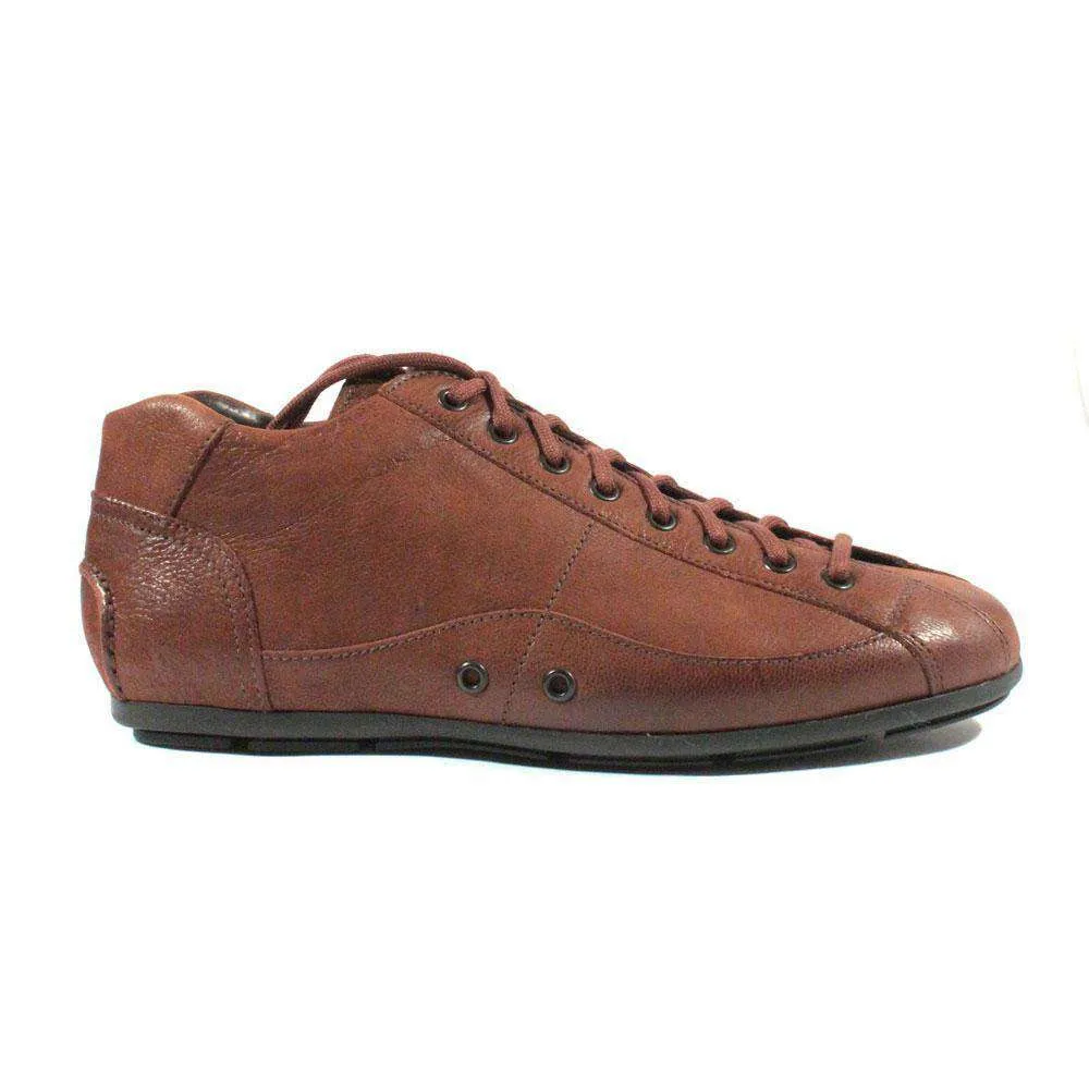 Comfort support Prada Men's Designer Shoes Brown Color Leather Sports Designer Shoes 2T1559 (PRM13)
