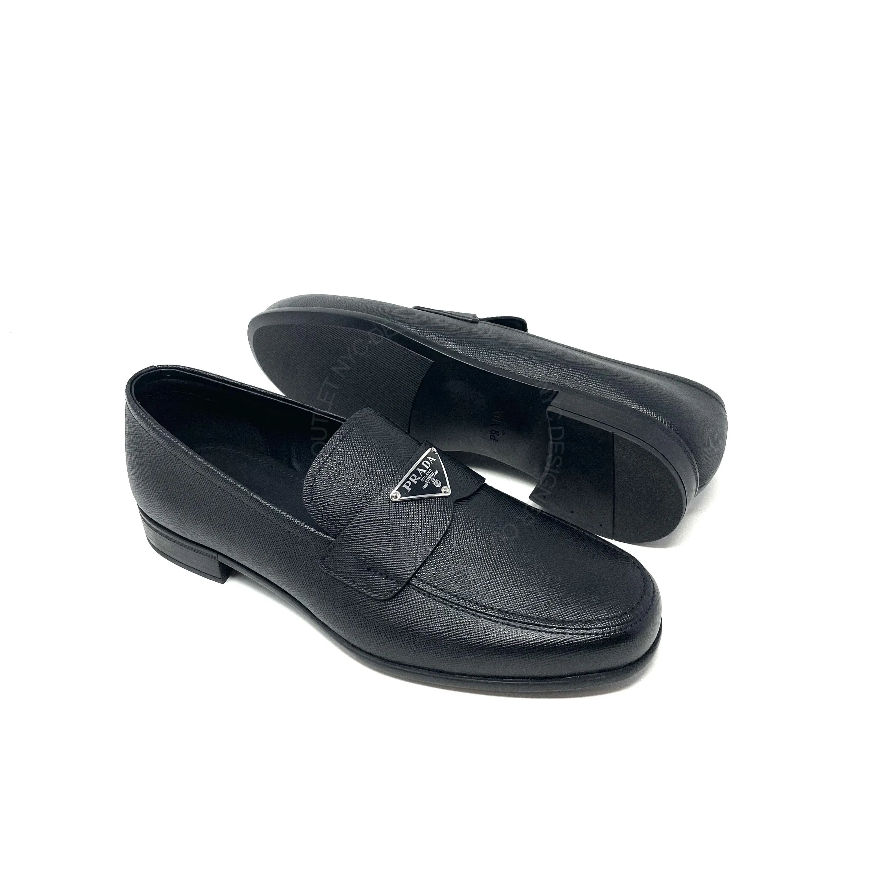 Relaxing Footwear Hand Wash Prada Mens Leather Loafer