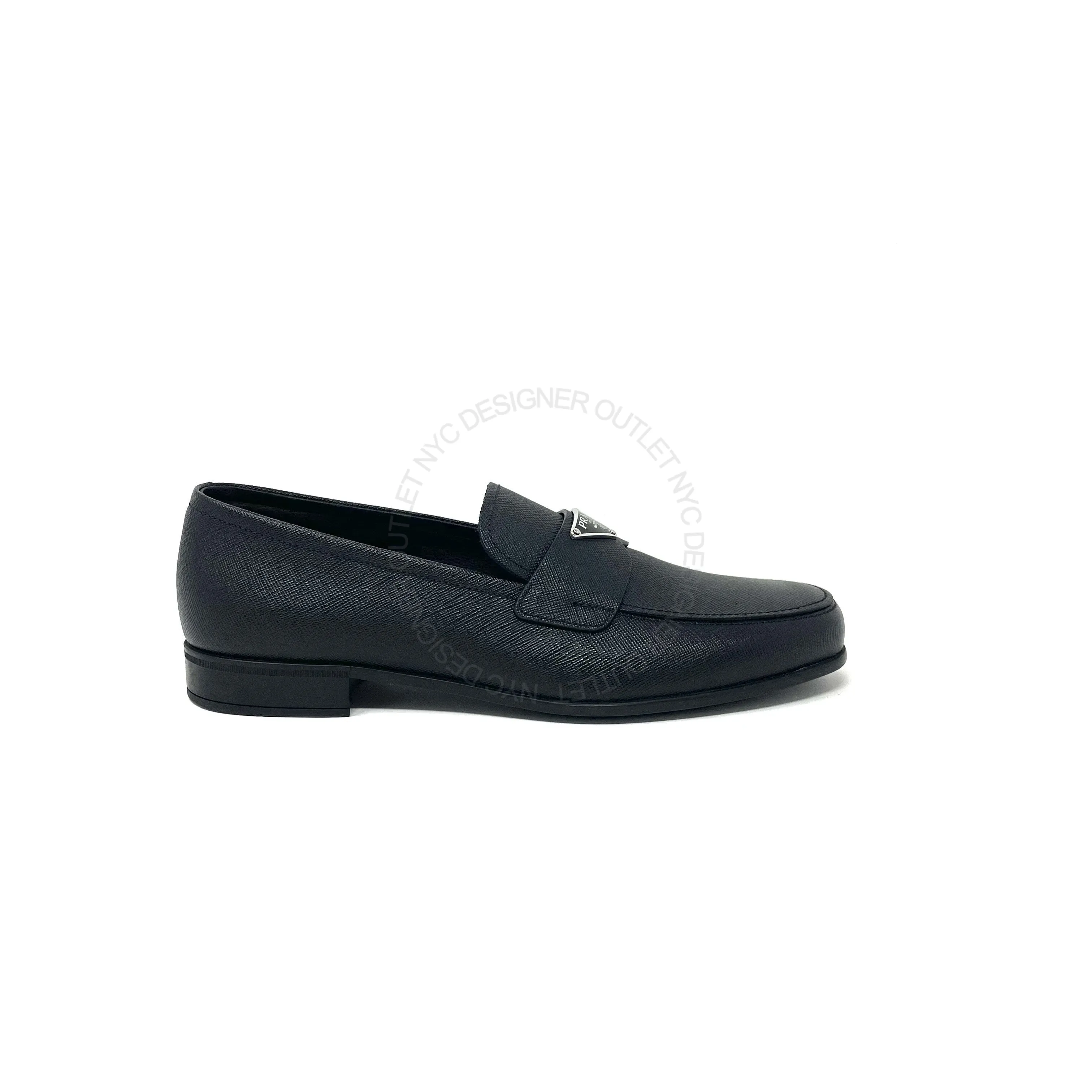 Deck Glow Prada Mens Leather Loafer