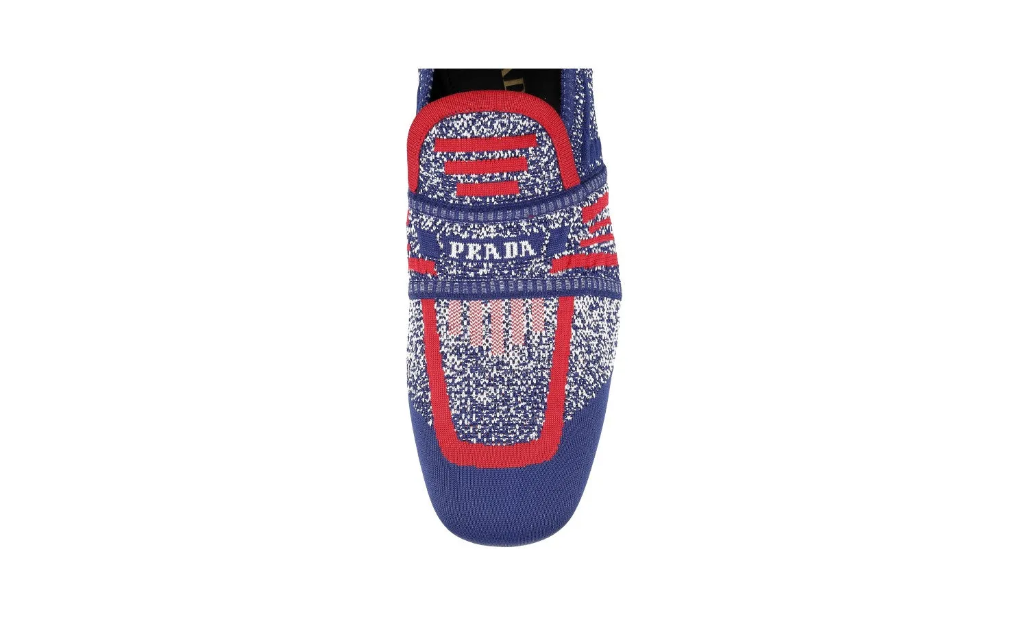 Prada Men's Multicoloured Jacquard Mouline Loafers 2DG098 Casual Wear Slip-ons