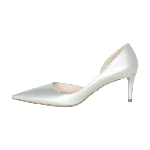 Fiber Mix Classic Base Prada Metallic Pumps