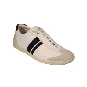 Prada Milano Men's Designer Shoes White Sneakers (PRM68) Fashion Glow