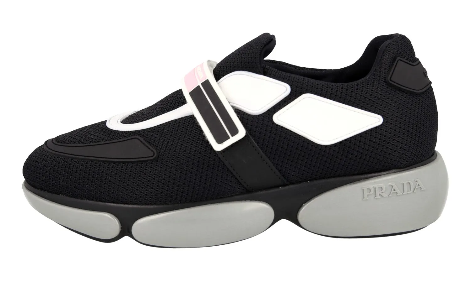 Prada Women's Black Cloudbust Sneaker 1E293I Fashion Essential