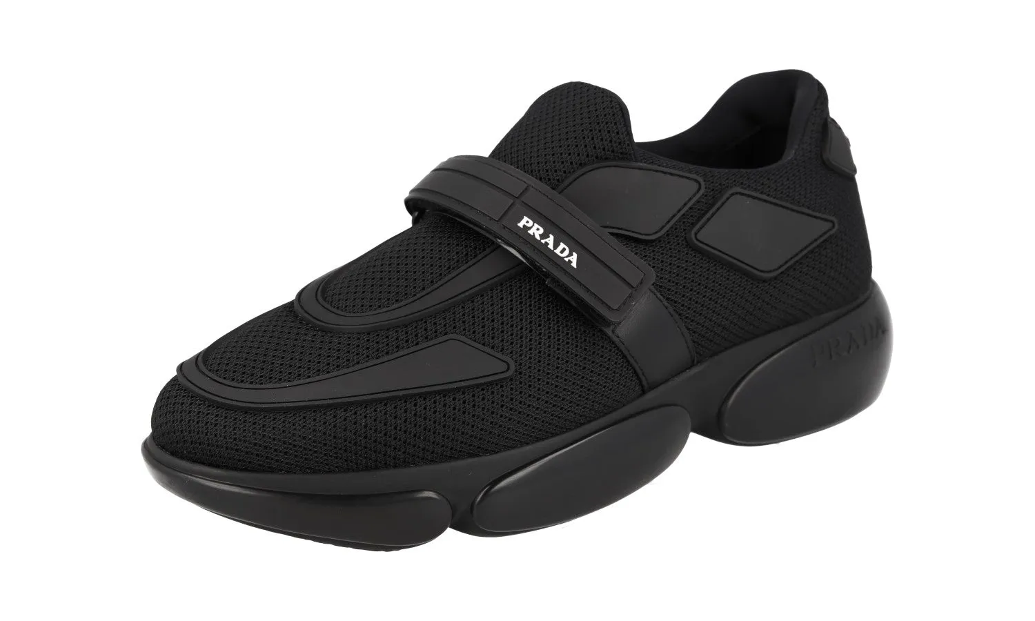 padded insole Prada Women's Black Cloudbust Sneaker 1E293I