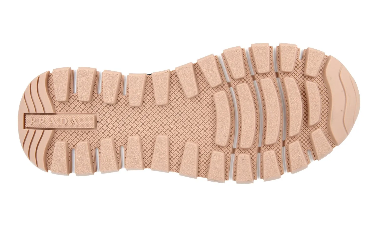 Dynamic Heel Counter LightweightSole Prada Women's Black Leather Prax01 Sneaker 1E245L