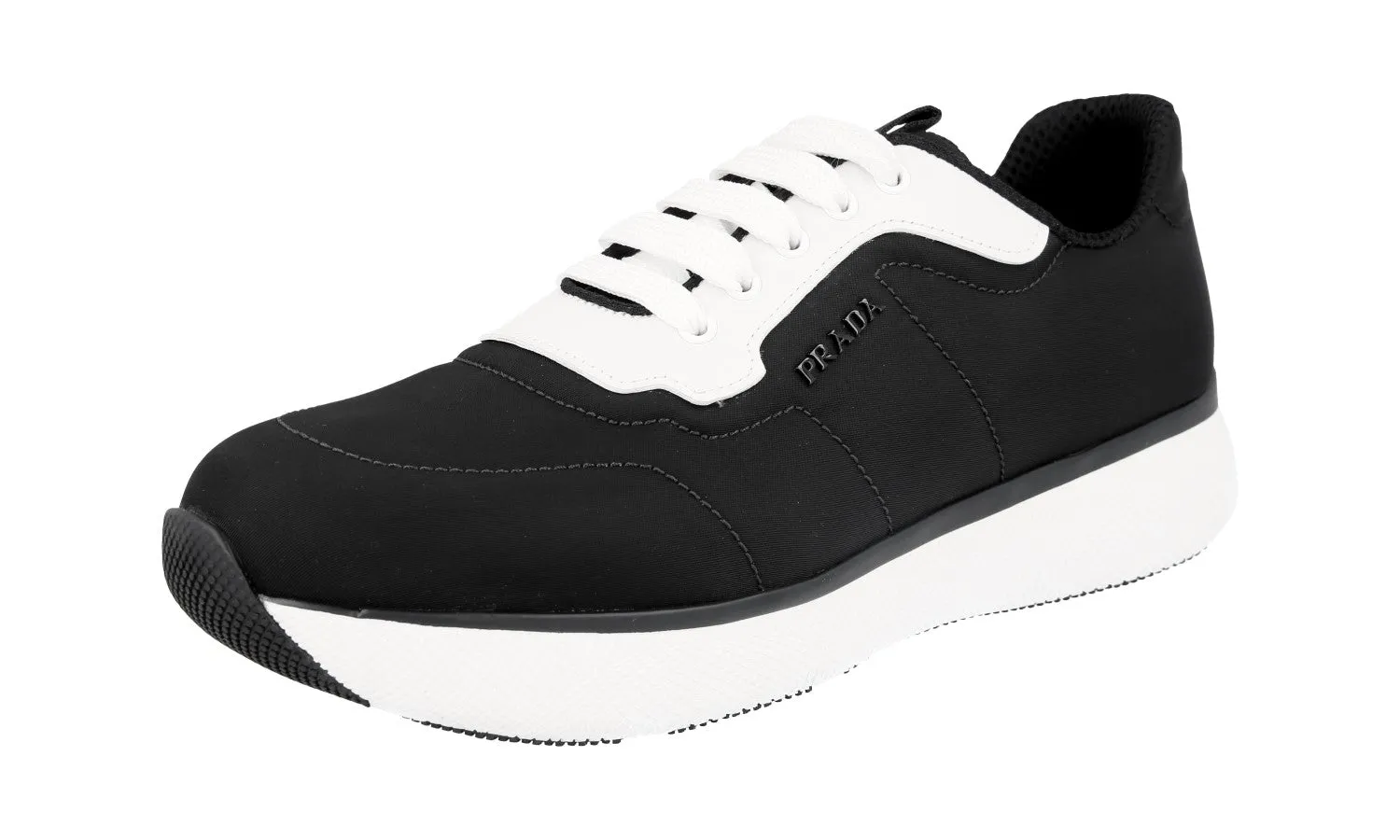 Vibrant breathability Prada Women's Black Sneaker 1E3591