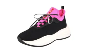 Neutral Pronation Support All Purpose Prada Women's Black Sneaker 3E6425