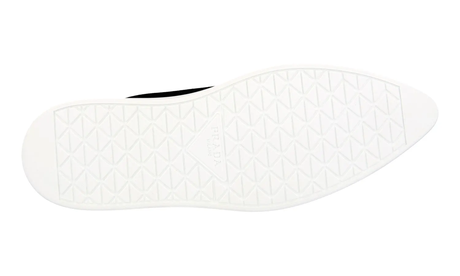 Modern Smooth Balance Prada Women's Black Synthesis Pointy Pointed Toe Sneaker 1T615M