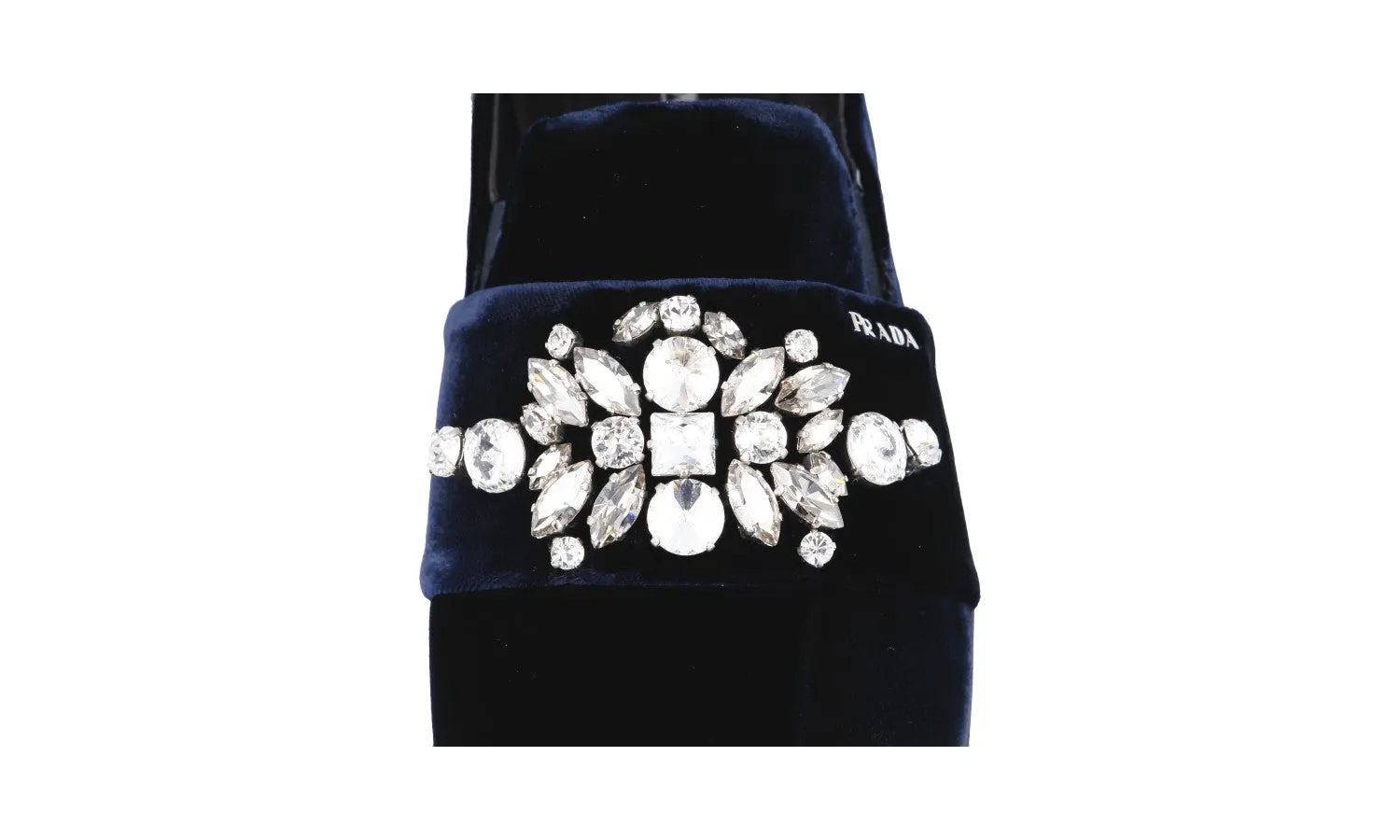 retro look Simple Choice Prada Women's Blue Leather Sneaker 1S752I