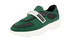Prada Women's Green Cloudbust Sneaker 1E293I Shock-absorbent arch Quiet Walk