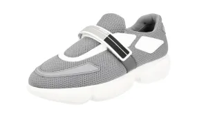 Run Style Prada Women's Grey Cloudbust Sneaker 1E293I