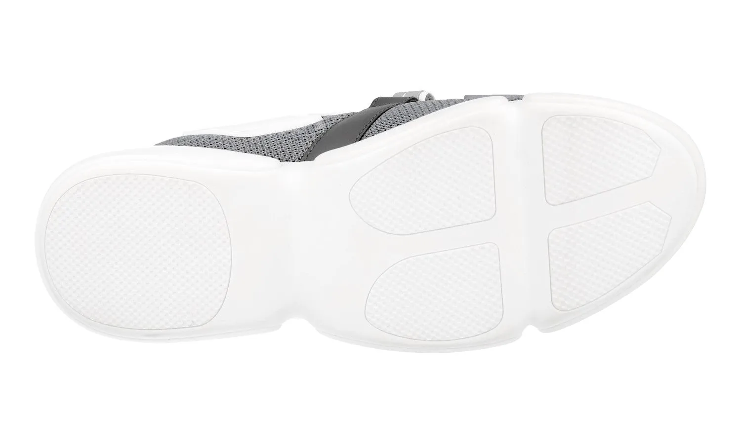 Collapsible Heel Durable Feel Prada Women's Grey Cloudbust Sneaker 1E293I