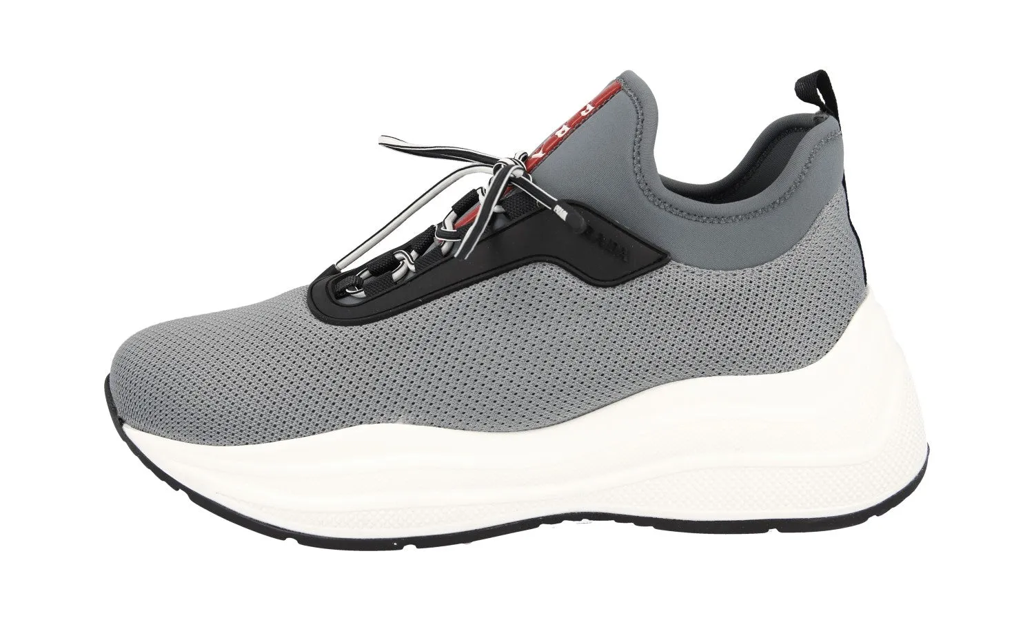 Modern Wear Work Style Prada Women's Grey Sneaker 3E6425