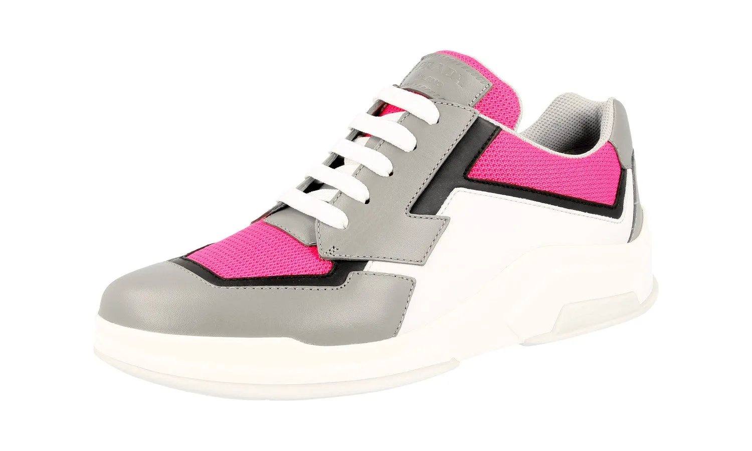 Aerodynamic Shaping Prada Women's Multicoloured Leather Polarius Sneaker 3E5964