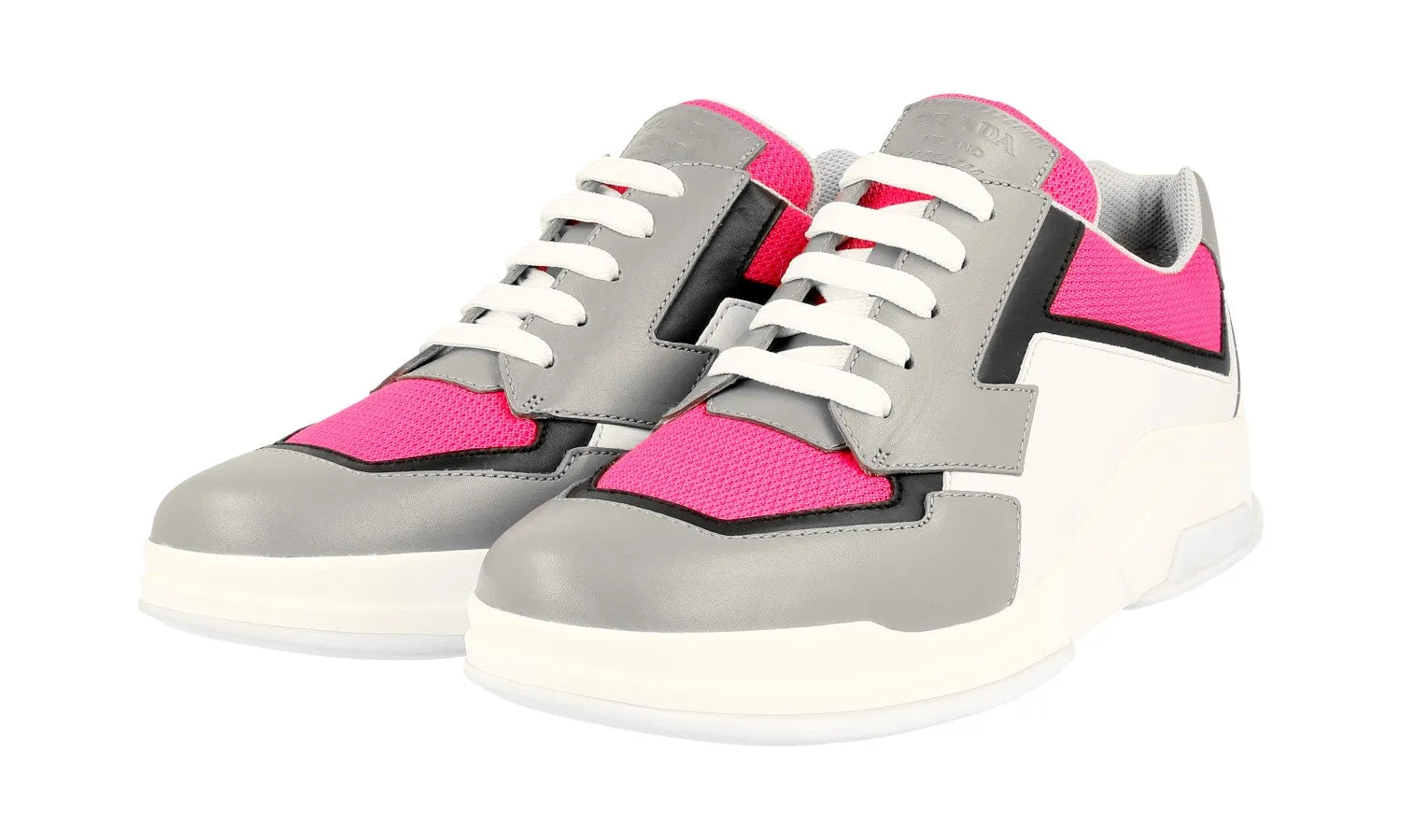 ToeBumper Prada Women's Multicoloured Leather Polarius Sneaker 3E5964