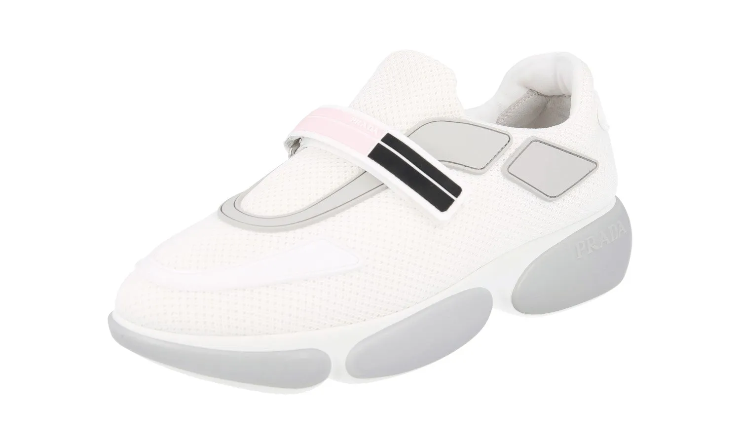 Minimal Comfort Speed Control Prada Women's White Cloudbust Sneaker 1E293I