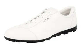 Easy Sport Prada Women's White Leather Sneaker 3E4900