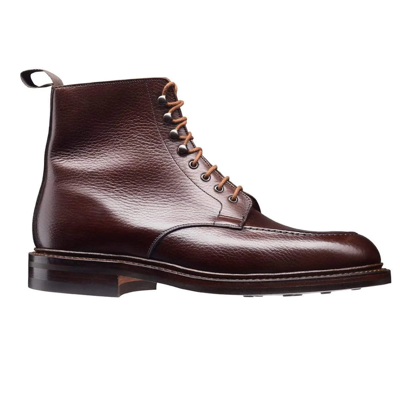 Shine Hold Opulent Fit Galway 2 Dark Brown Country Calf Grain