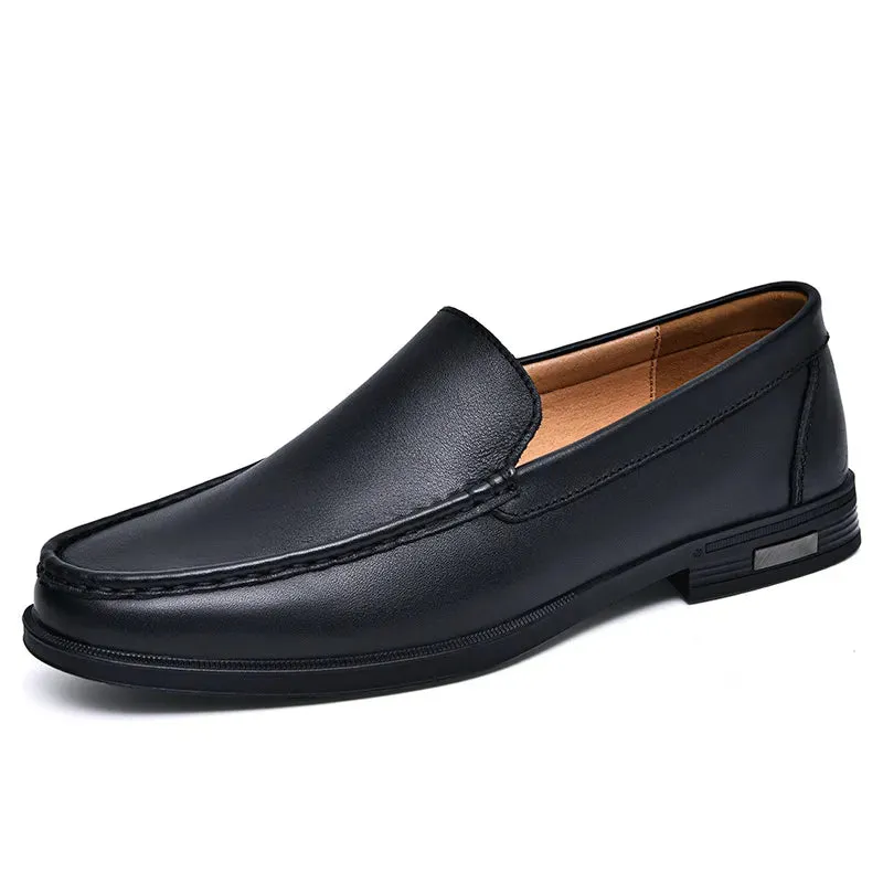 Bruno Genuine Leather Loafers Neat Power