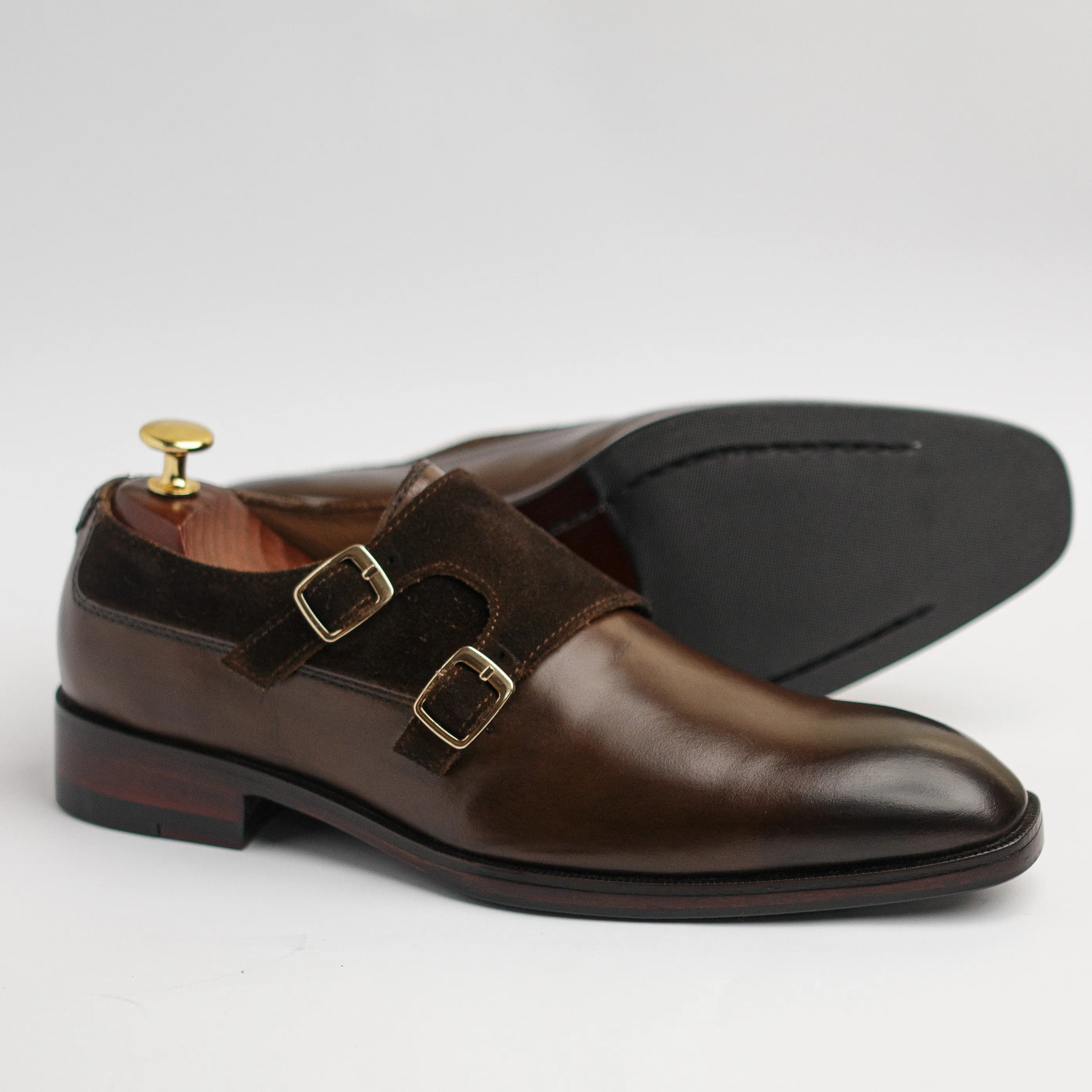Prestige - Coffee Brown Sharp Oxfords