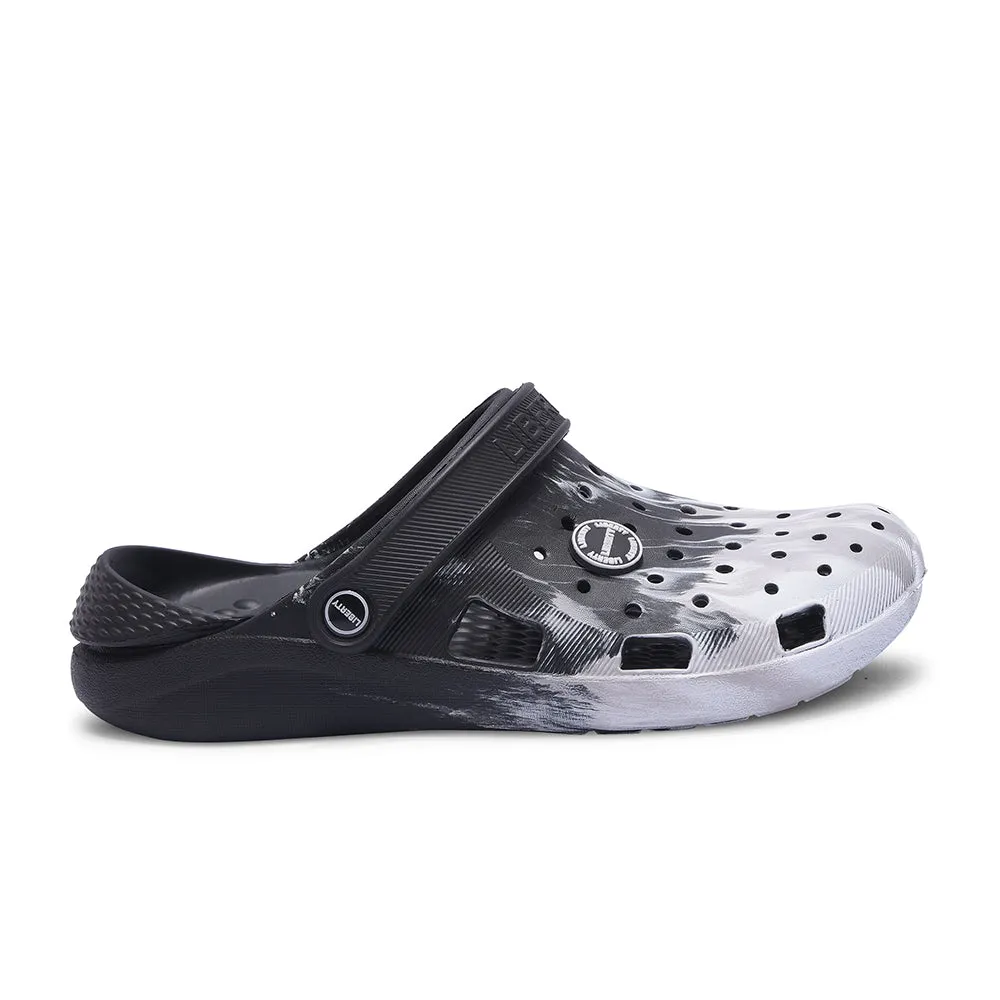 Simple Comfort Walk Shock Absorbing Insole A-HA Black Slingback Clogs For Men LPMXT-961E By Liberty