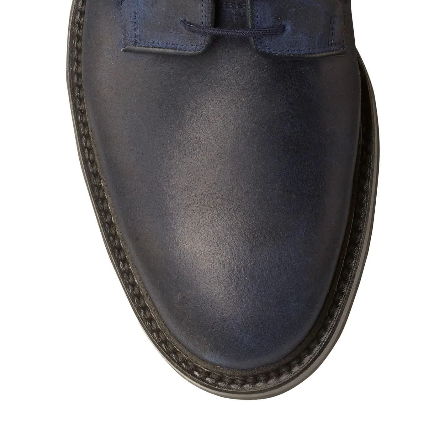 Lanark 3 Navy Rough-Out Suede Winter-Ready Look Autumn Look
