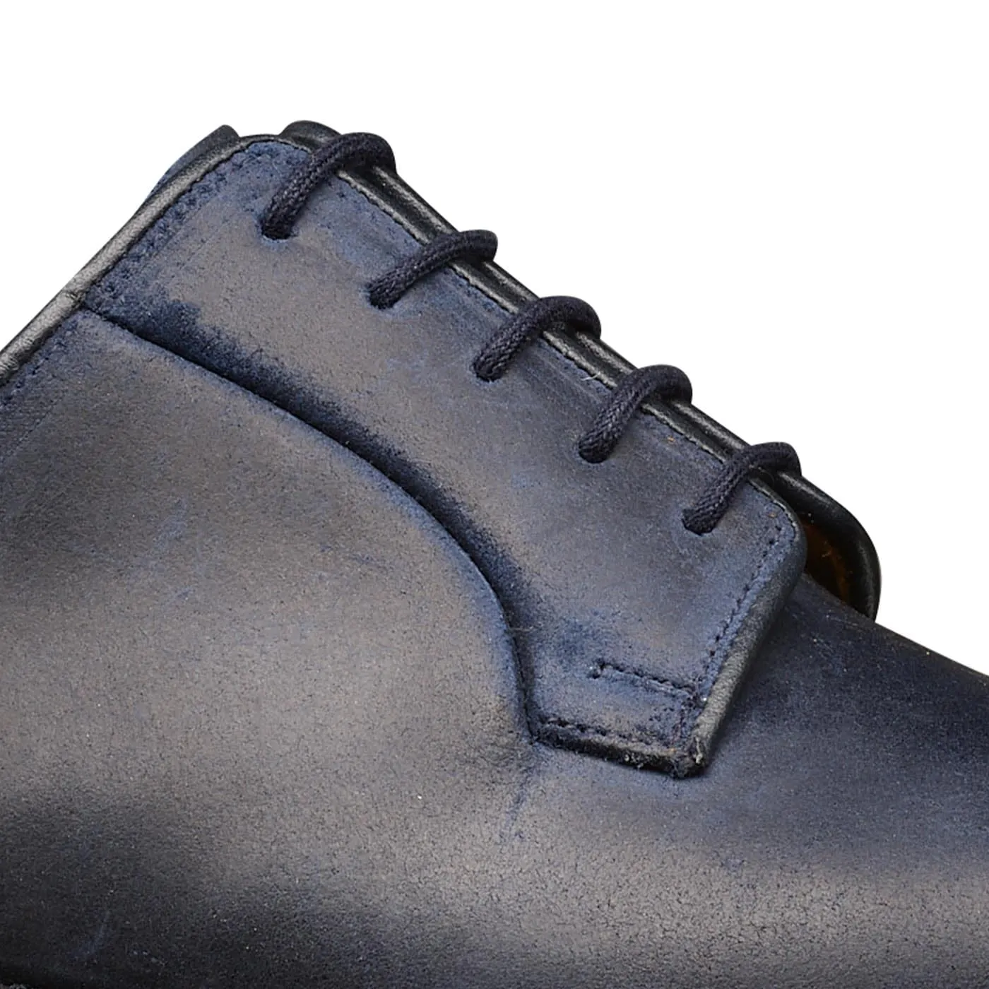 Work Ready Style Smooth Feel Lanark 3 Navy Rough-Out Suede