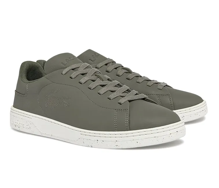 Men's Lacoste Court Zero 0722 1 SMA (Khaki/Off White) gradient - design shoes