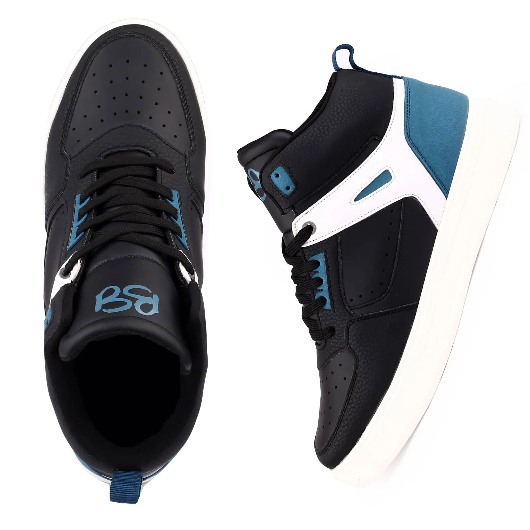 Bacca Bucci Sylvia Chunky-Sole Men??s Sneakers - Ultra-Lightweight Casual Shoes running in dark colors