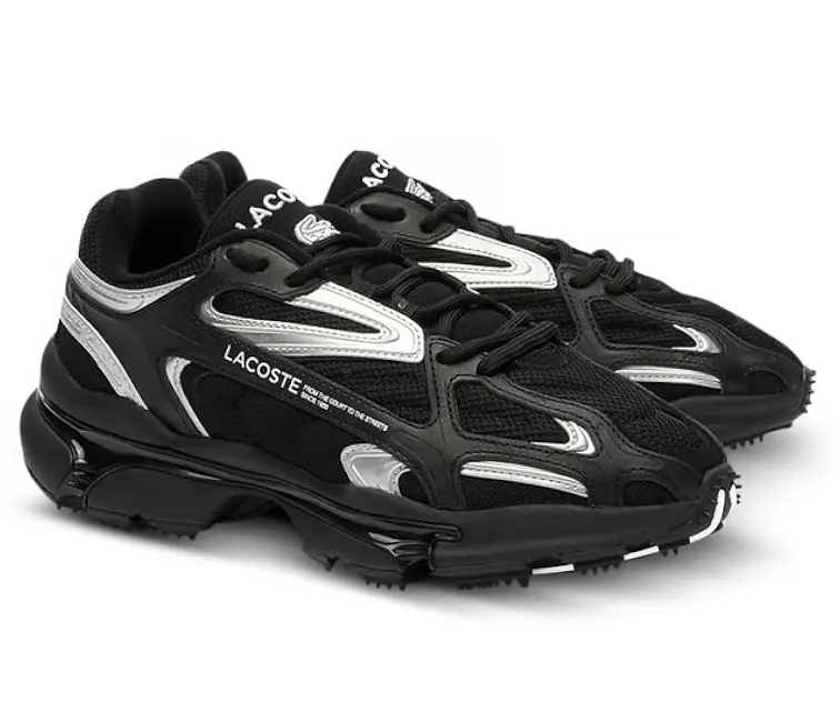 Men's Lacoste L003 2K24 124 1 SMA (Black) posture - correcting shoes Running Cushioning