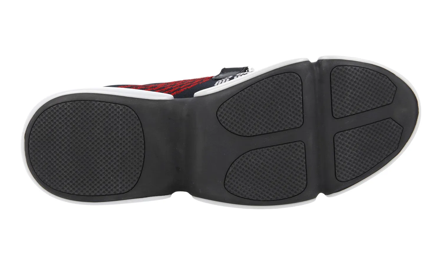 Prada Women's Black Cloudbust Sneaker 1E6511 Ankle Collaboration