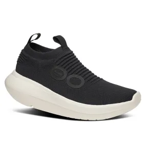 Mens Oofos Oomy Zen in Chalk/Black Easy Clean Surface