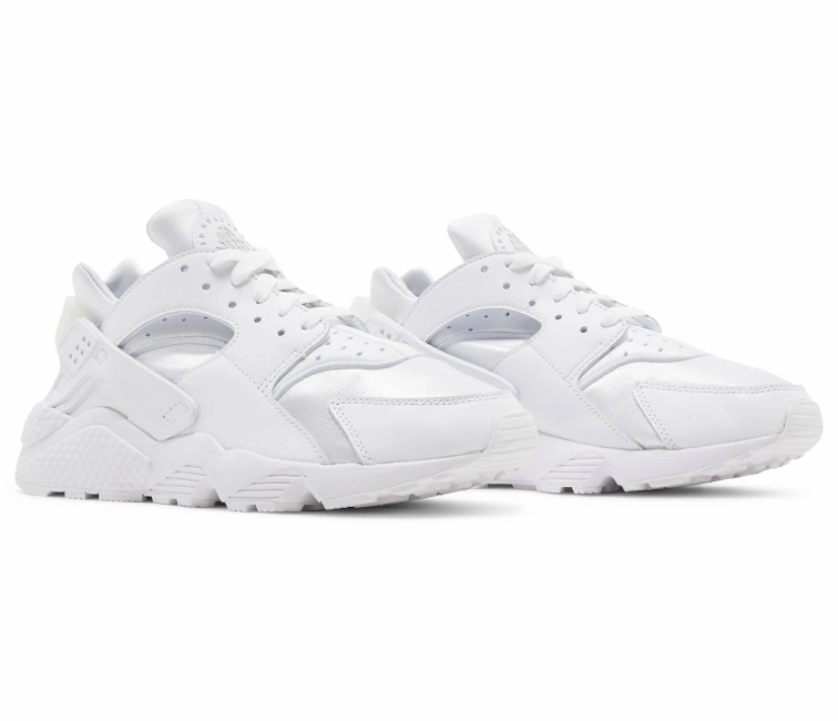 Men's Nike Air Huarache (White/Pure Platinum) shoe cleaner wide - toe - box