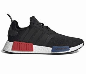 short - distance runner Adidas NMD R1 Men's (Black/Blue/Red)