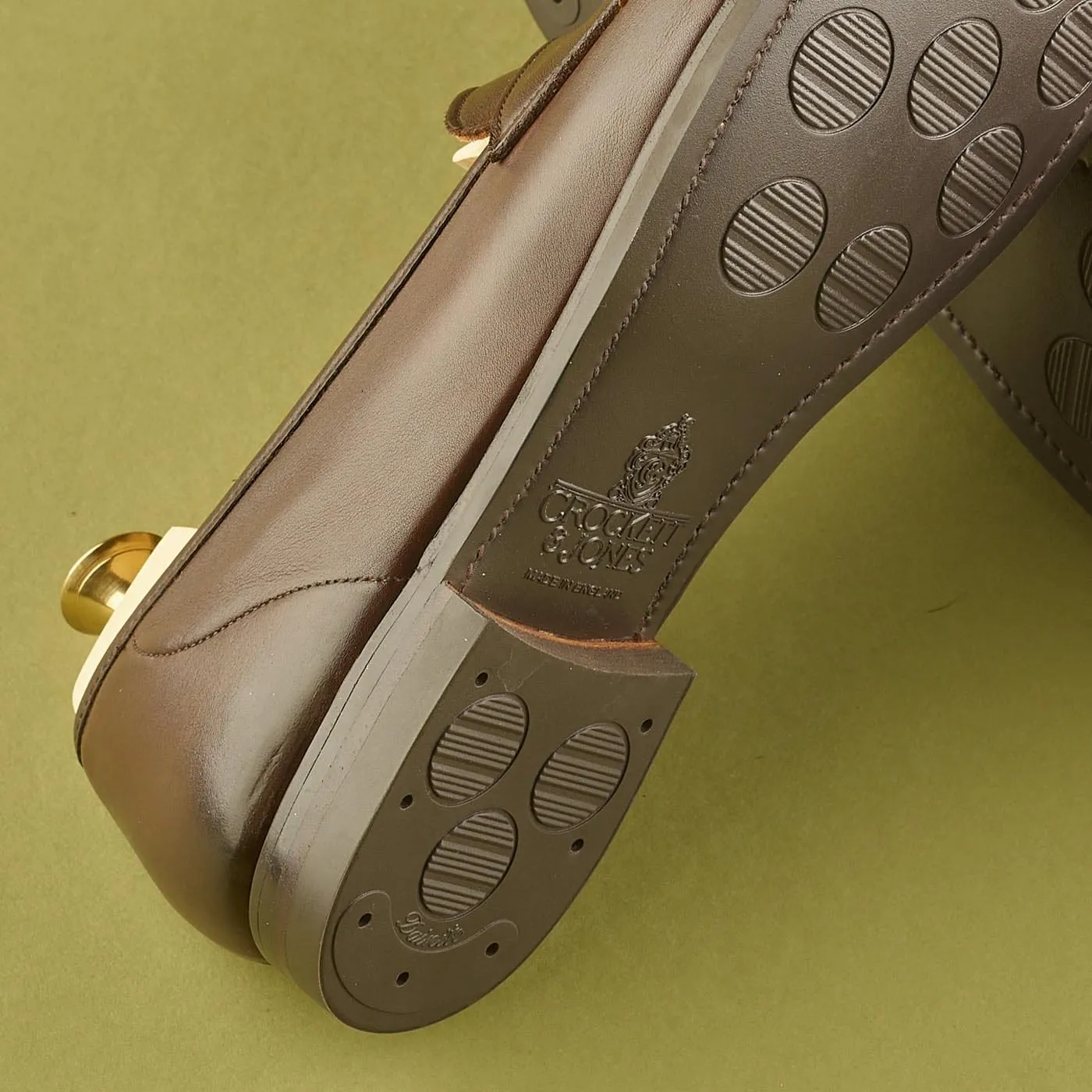 Detail Craft Harvard 2 Dark Brown Milled Calf