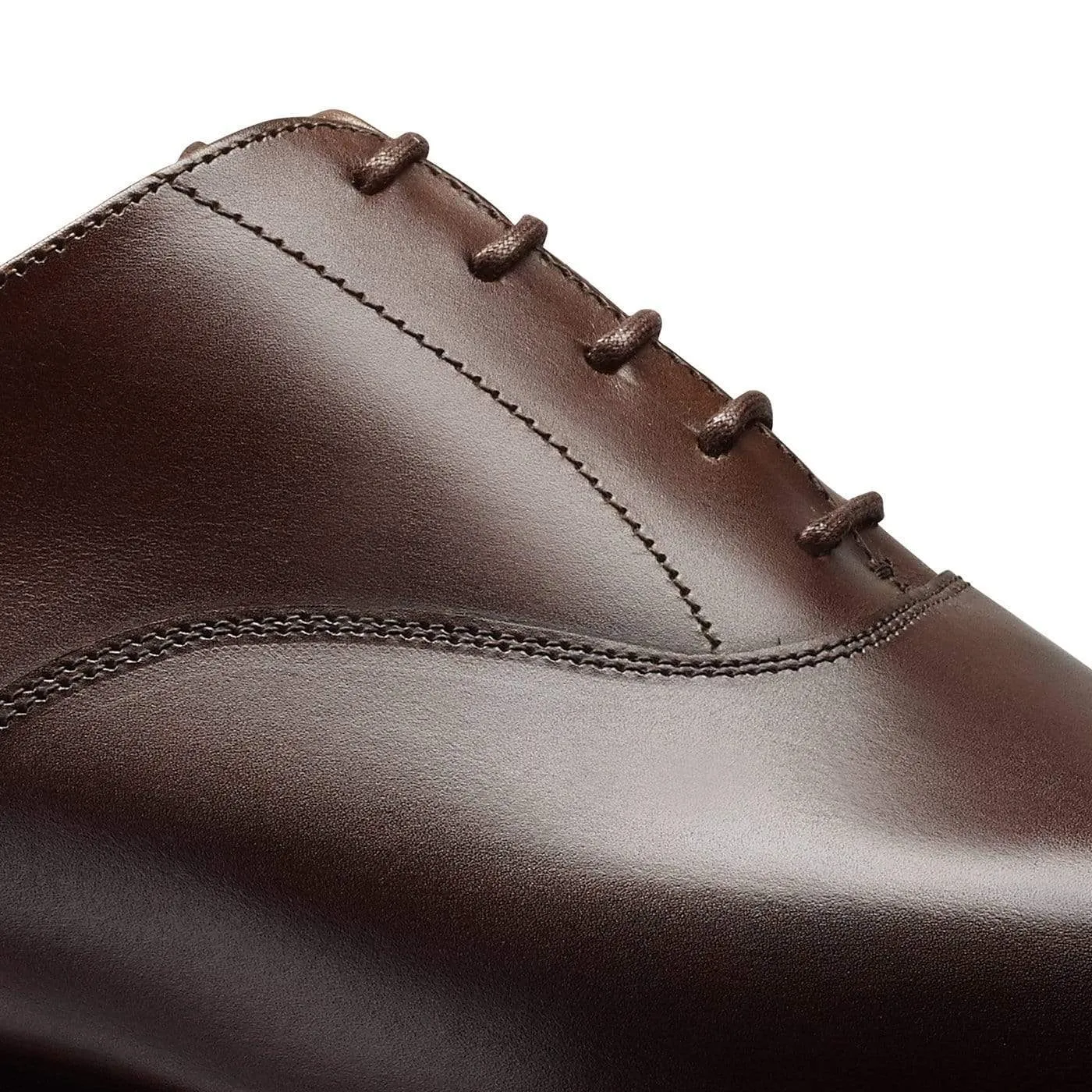 Radstock Dark Brown Burnished Calf Chic Details Chic Look