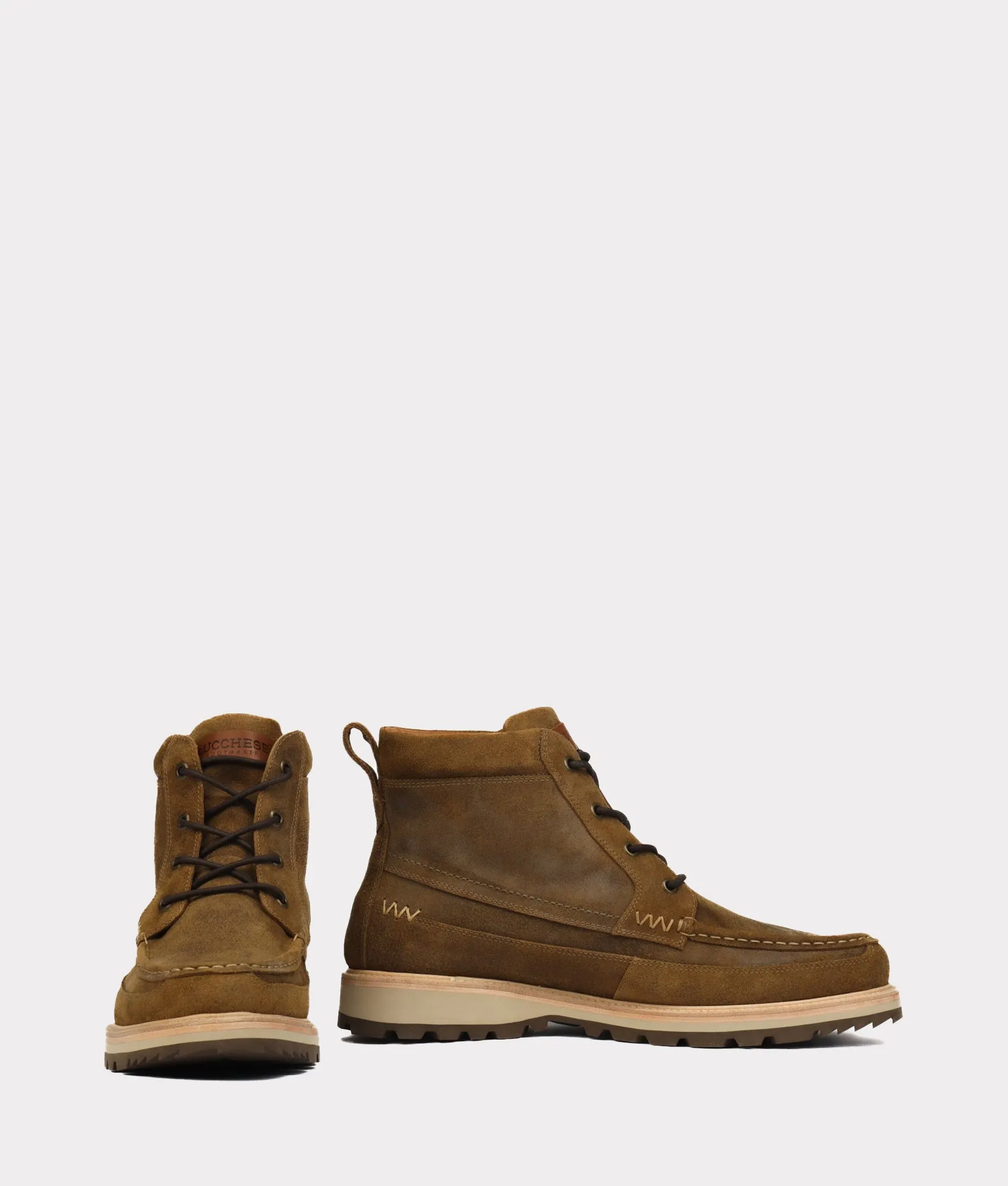 Quiet Texture Fashion Simplicity Ranger II 5" Lace Up Boot :: Olive