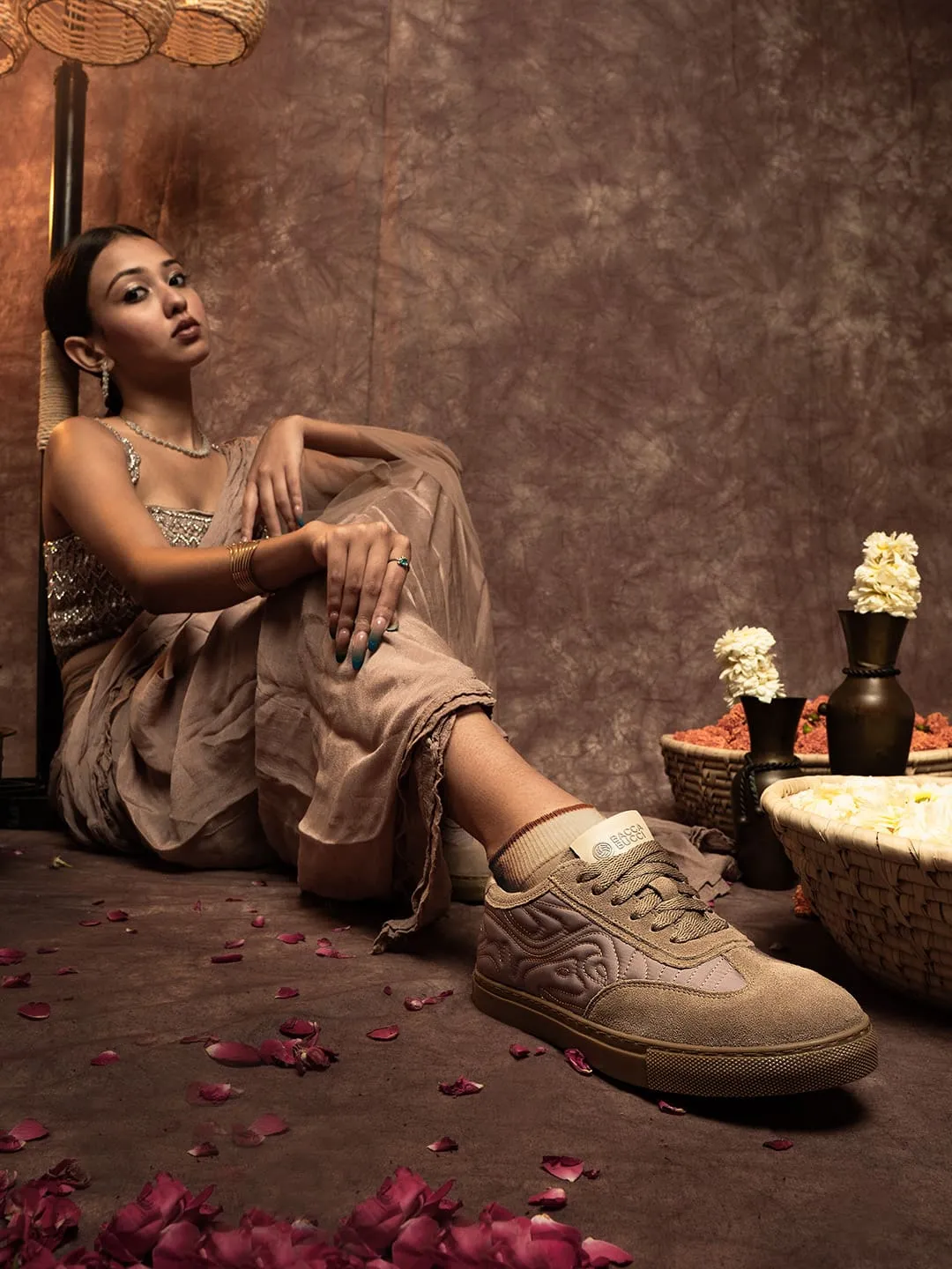 RANGREZA ETHNIC by Bacca Bucci ?C Sneakers for Indian Festive & Ethnic Wear Quick Dry Technology expert shoes