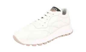 Prada Women's White Leather Prax01 Sneaker 1E245L Urban Energy Winter Ready