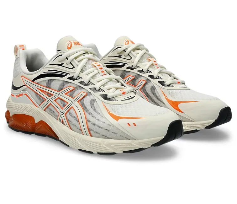 Men's Asics Gel Quantum 180 8 (Cream/Shocking Orange) Easy To Clean healthy